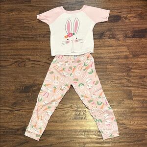 Pink Bunny Kids Pajamas